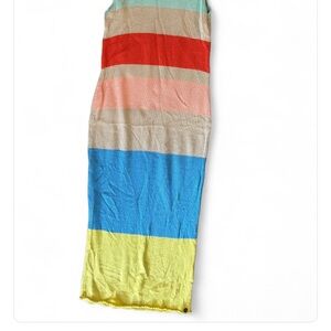 Colorful Striped Maxi Dress by the knit kid - KNITKID